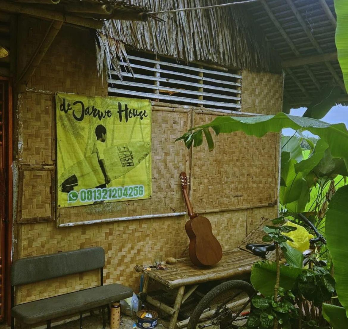 D'Jarwo House Hostel Batukaras Bagian luar foto